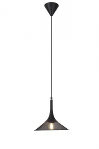 Závesná lampa čierna 25 cm Kiruna S Ledea