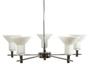 Závesná lampa Candellux Milena 5X40W G9 chróm - POSLEDNÝ KUS
