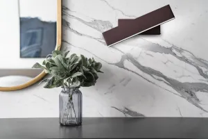 Hnedá otočná LED nástenná lampa 4W Nicoletta