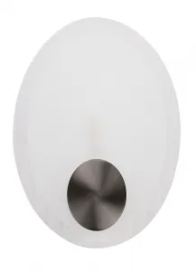 Nástenná lampa matná 1xG9 18cm Karat oválna nikel