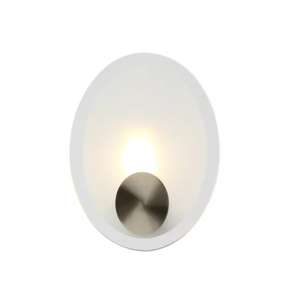 Nástenná lampa matná 1xG9 18cm Karat oválna nikel