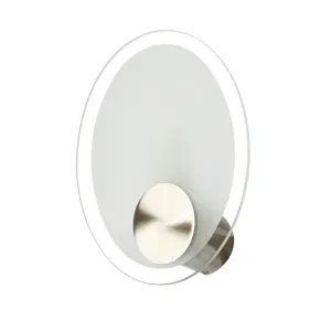 Nástenná lampa matná 1xG9 18cm Karat oválna nikel