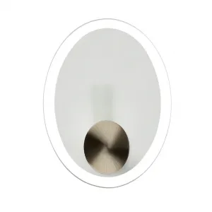 Nástenná lampa matná 1xG9 18cm Karat oválna nikel