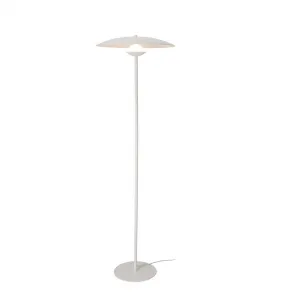 Stojaca lampa biela LED 16W Lund Ledea