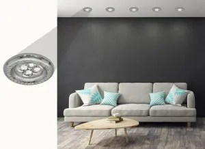Stropné svietidlo Soc-03 Ch Gu10 50W 230V Stropné svietidlo pevné okrúhle liate