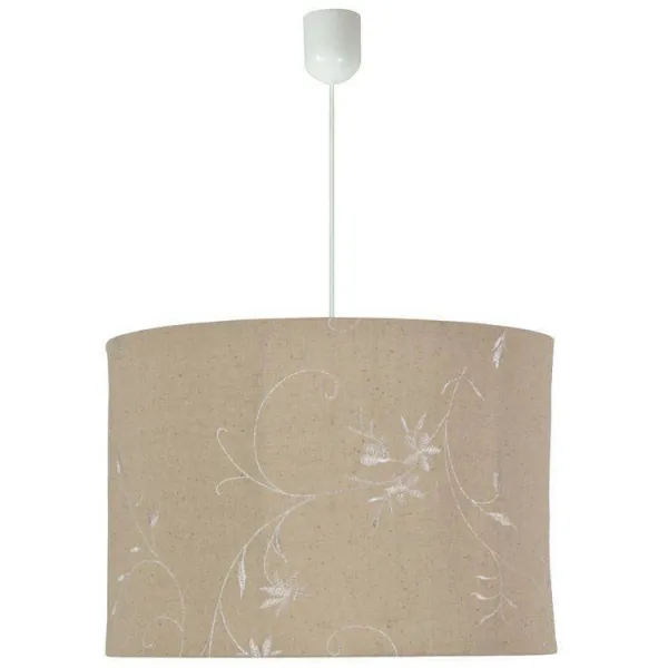 Béžová závesná lampa 25 cm na farmárskom lane