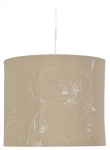 Béžová závesná lampa 25 cm na farmárskom lane