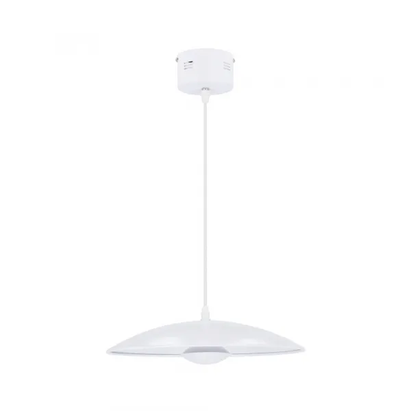 Závesná lampa biela LED 34cm Lund Ledea