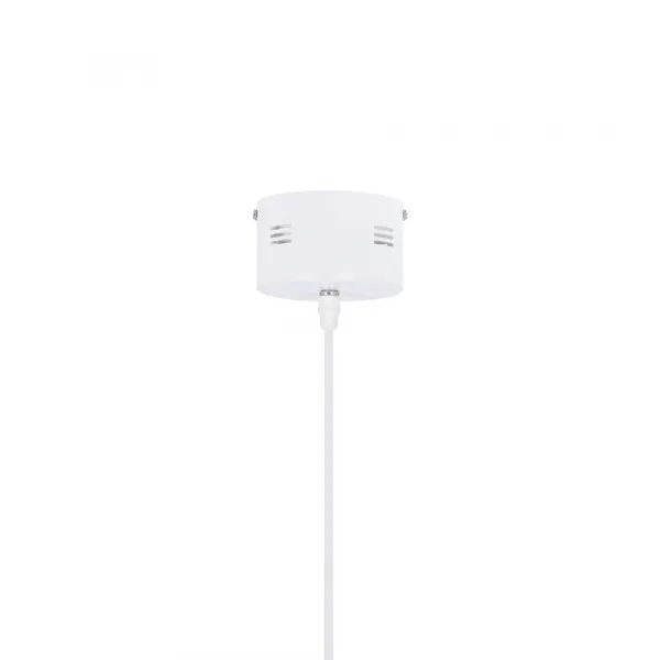 Závesná lampa biela LED 34cm Lund Ledea