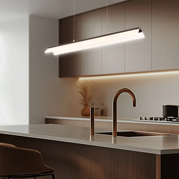 Apeti Curacoa LED hnedá závesná stropná lampa 4000K