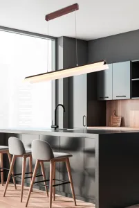 Apeti Curacoa LED hnedá závesná stropná lampa 4000K