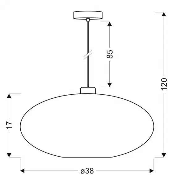Fialová závesná stropná lampa Crysti e27