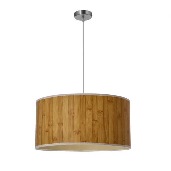 Stropná lampa závesná 1xE27 borovicové DREVO