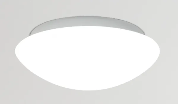 Stropná lampa do kúpeľne s bielym sklom E27 60W 17,5 cm Nina