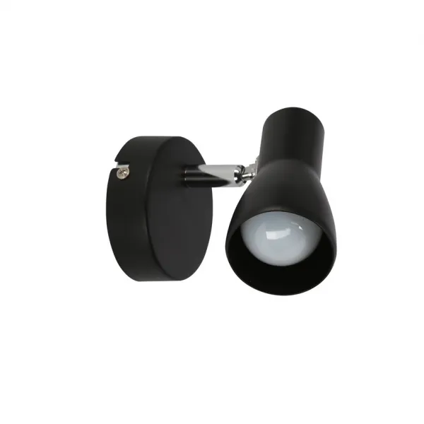 Nástenná lampa 1X40W E14 matná čierna PICARDO