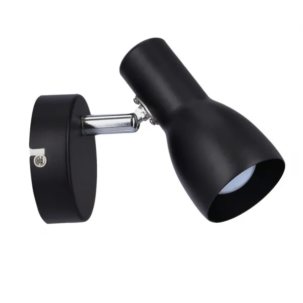 Nástenná lampa 1X40W E14 matná čierna PICARDO