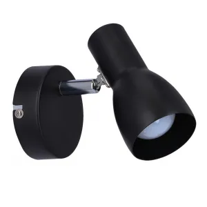 Nástenná lampa 1X40W E14 matná čierna PICARDO