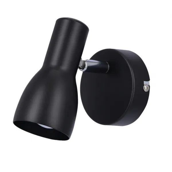 Nástenná lampa 1X40W E14 matná čierna PICARDO