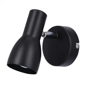 Nástenná lampa 1X40W E14 matná čierna PICARDO