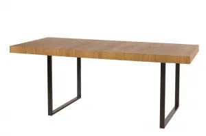 Szynaka Jedálenský rozkladací stôl Pratto 40 140/200 cm z masívu dub Rustikálny
