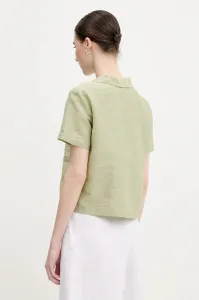 Košeľa s prímesou ľanu United Colors of Benetton