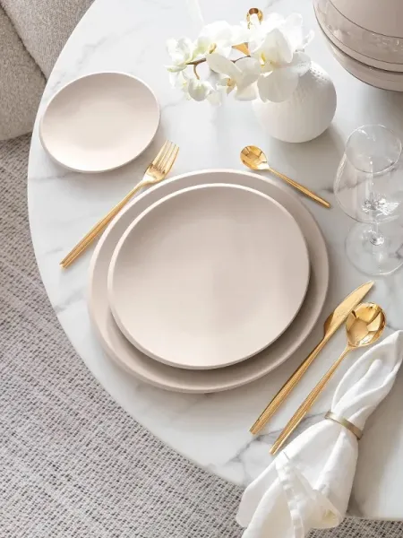 Plochý tanier NewMoon beige 29,2 cm - Villeroy & Boch