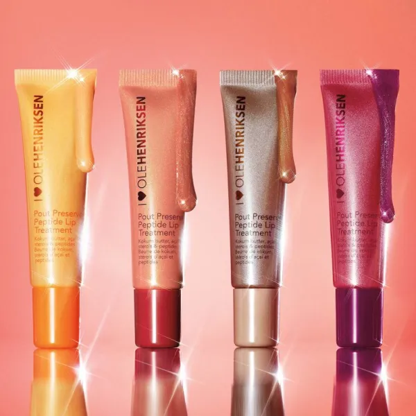 OLEHENRIKSEN Pout Preserve Peptide Lip Treatment hydratačný lesk na pery odtieň Citrus Sunshine Glimmer 12 ml