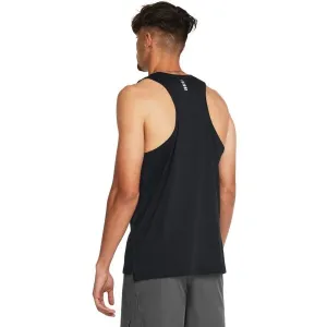 Under Armour LAUNCH SINGLET Pánske tielko, čierna, veľkosť