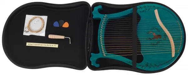 Cega Harp 19 Strings Blue