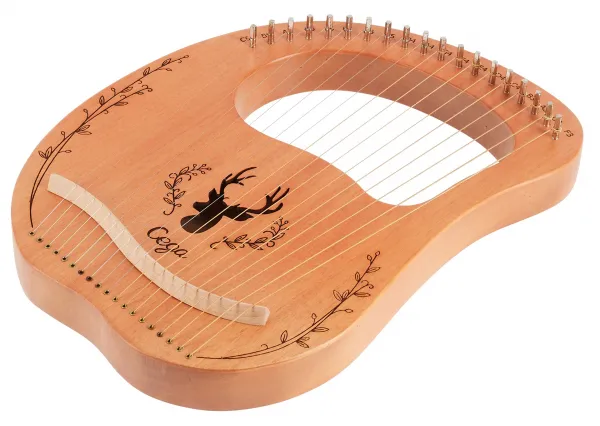 Cega Lyre Harp 19 Strings Natural