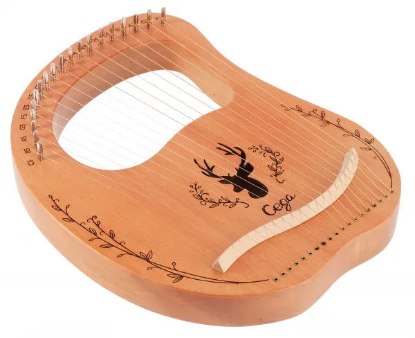 Cega Lyre Harp 19 Strings Natural