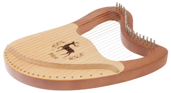 Byla Lyre Harp 21 Strings Wood