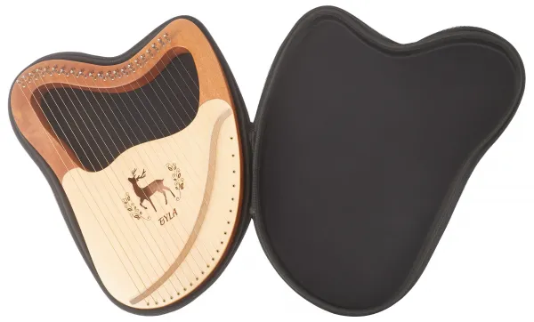 Byla Lyre Harp 21 Strings Wood