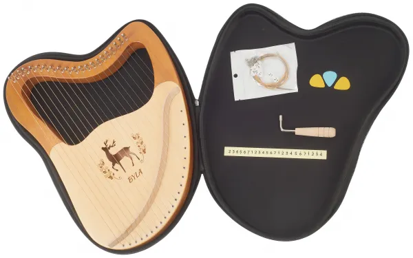 Byla Lyre Harp 21 Strings Wood