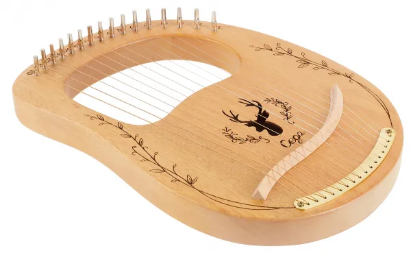 Cega Lyre Harp 16 Strings Natural