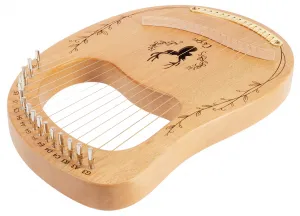 Cega Lyre Harp 16 Strings Natural