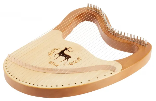 Byla Lyre Harp 27 Strings Natural