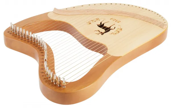 Byla Lyre Harp 27 Strings Natural