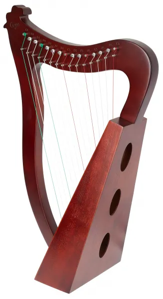 Cega Harp 15 String Brown