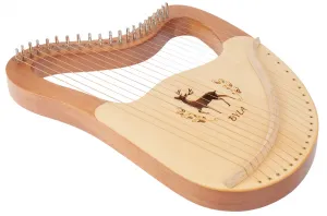 Byla Lyre Harp 21 Strings Coffee