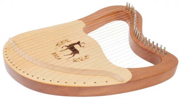 Byla Lyre Harp 21 Strings Coffee