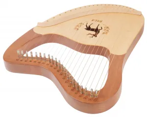 Byla Lyre Harp 21 Strings Coffee