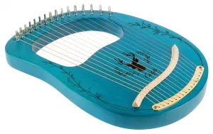 Cega Lyre Harp 16 Strings Blue