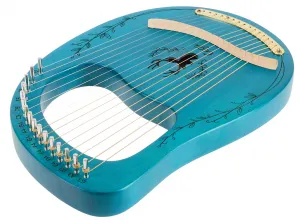 Cega Lyre Harp 16 Strings Blue