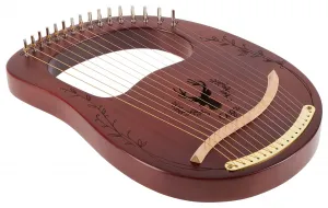 Cega Lyre Harp 16 Strings Coffee