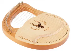 Cega Lyre Harp 24 String Natural