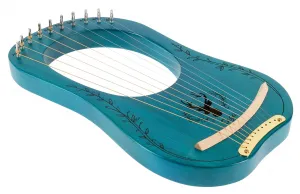 Cega Lyre Harp 10 Strings Blue