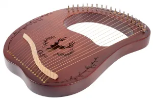 Cega Lyre Harp 19 Strings Coffee