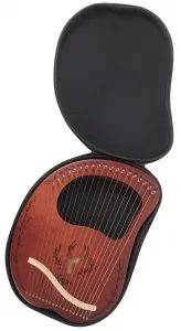 Cega Lyre Harp 19 Strings Coffee