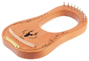 Cega Lyre Harp 10 Strings Natural